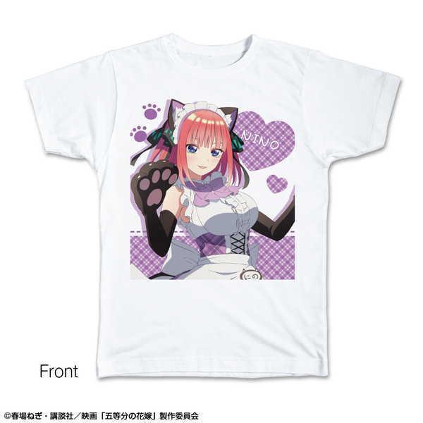【ライセンスエージェント】映画「五等分の花嫁」 Tシャツ Mサイズ デザイン02（中野二乃）【描き下ろし】