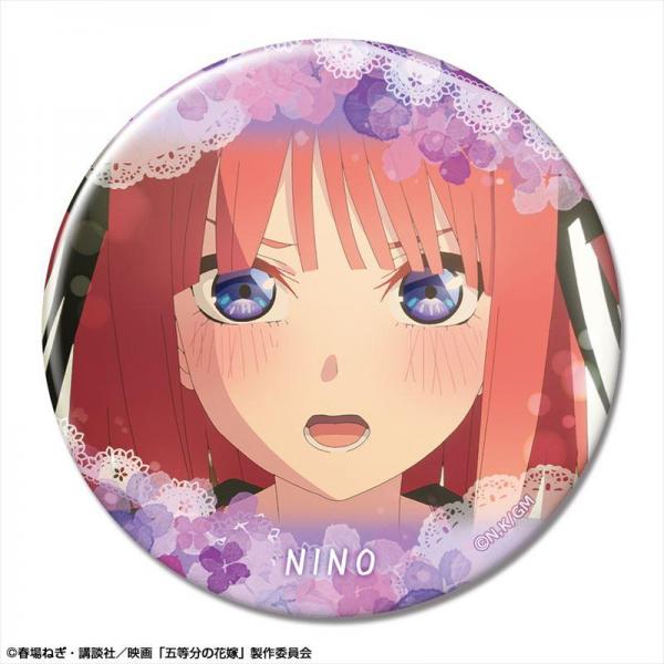 【ライセンスエージェント】映画「五等分の花嫁」 缶バッジ デザイン17（中野二乃/E）