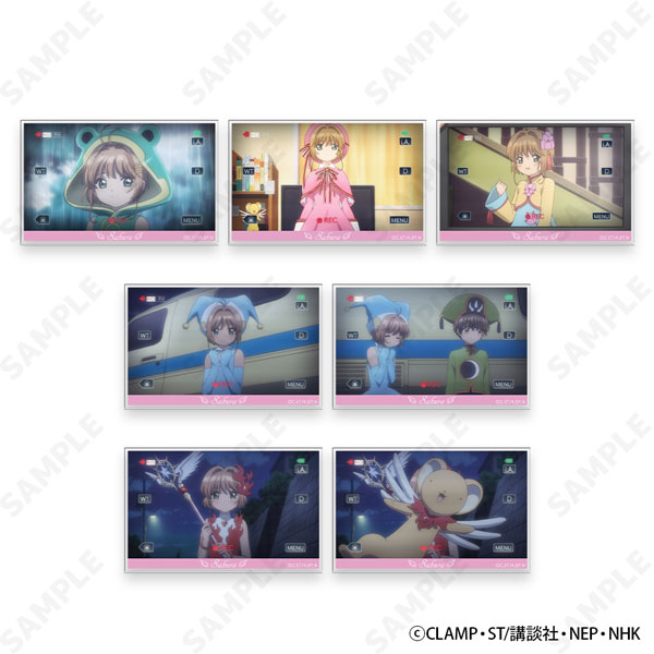 【ディ・テクノ】カードキャプターさくら クリアカード編 アクリルカード さくらコレクション（sweets） 1BOX入数：7