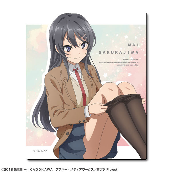 【ライセンスエージェント】青春ブタ野郎はゆめみる少女の夢を見ない ラバーマウスパッド デザイン01（桜島麻衣/A）