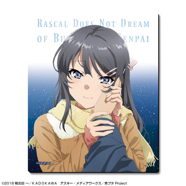 【ライセンスエージェント】青春ブタ野郎はゆめみる少女の夢を見ない ラバーマウスパッド デザイン02（桜島麻衣/B）