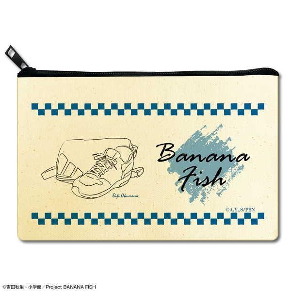 【ライセンスエージェント】BANANA FISH フラットポーチ デザイン03（奥村英二）