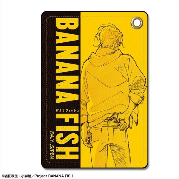 【ライセンスエージェント】BANANA FISH レザーパスケース デザイン01（アッシュ・リンクス/A）