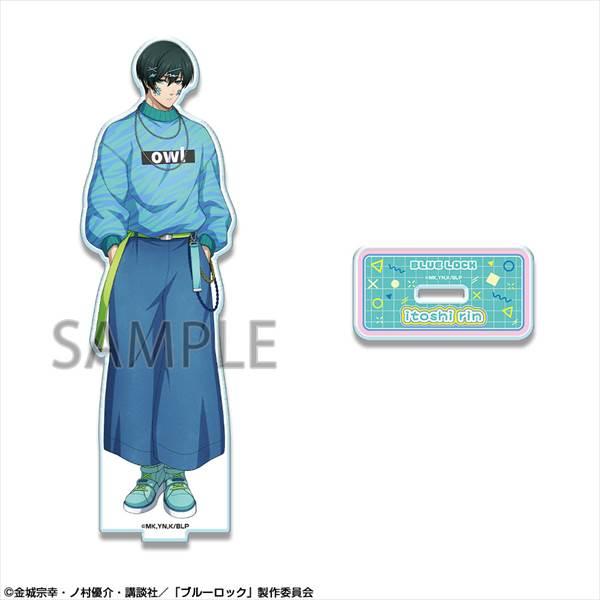 【ライセンスエージェント】「ブルーロック」 アクリルスタンド デザイン02（糸師 凛/デコラティブポップver.）【描き下ろし】