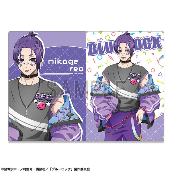 【ライセンスエージェント】「ブルーロック」 クリアファイル デザイン06（御影玲王/デコラティブポップver.）【描き下ろし】