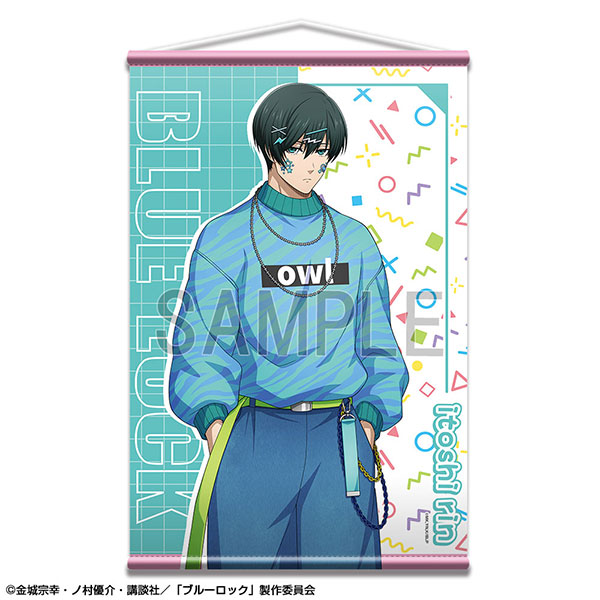 【ライセンスエージェント】「ブルーロック」 B2タペストリー デザイン02（糸師 凛/デコラティブポップver.）【描き下ろし】