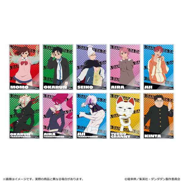 【清水産業】ダンダダン トレーディングアクリルカード 1BOX入数：10