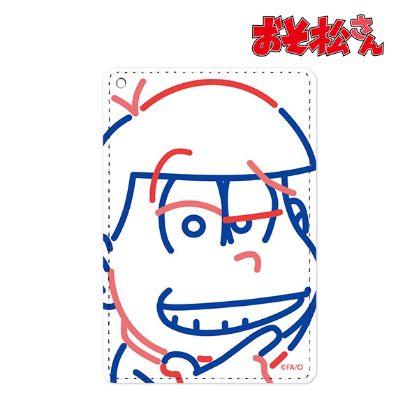 【アルマビアンカ】おそ松さん おそ松 ラインアート 1ポケットパスケース