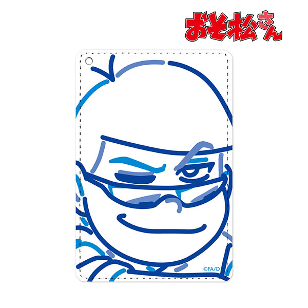 【アルマビアンカ】おそ松さん カラ松 ラインアート 1ポケットパスケース