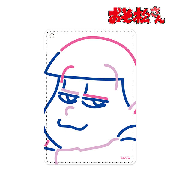 【アルマビアンカ】おそ松さん トド松 ラインアート 1ポケットパスケース