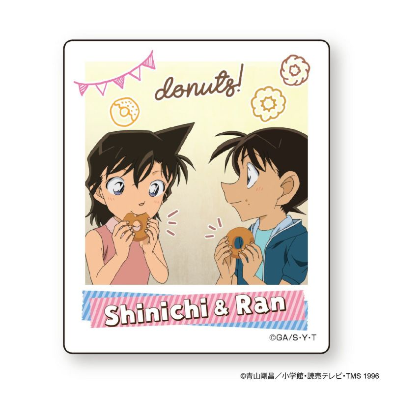 【アイアップ】名探偵コナン インスタントフォトマグネット9（新一&蘭）