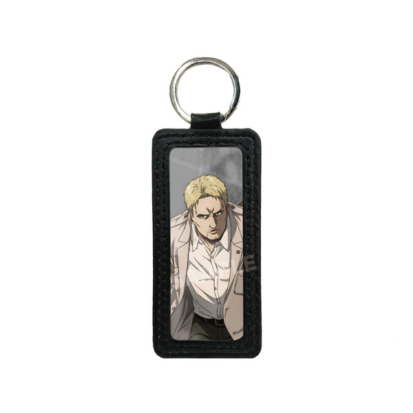 【CS.FRONT】進撃の巨人 レザーキーホルダー /04 ライナー