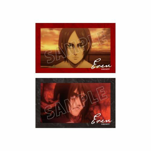 【アルマビアンカ】TVアニメ『進撃の巨人』 エレン 場面写イラストカード2枚セット vol.2