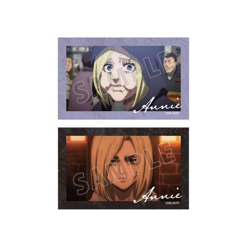 【アルマビアンカ】TVアニメ『進撃の巨人』 アニ 場面写イラストカード2枚セット