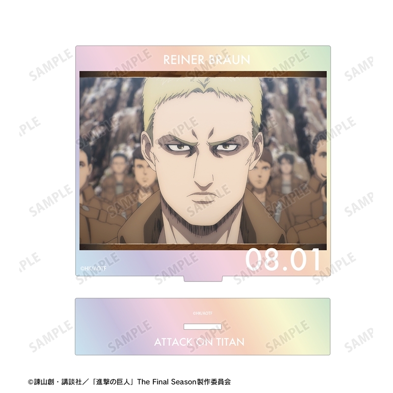 【アルマビアンカ】TVアニメ『進撃の巨人』 ライナー 場面写オーロラBIGアクリルスタンド