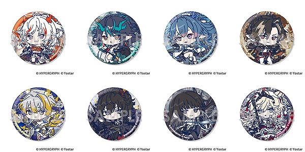 【ソル・インターナショナル】アークナイツ トレーディング缶バッジ ~オペレーターコレクション~ Vol.3 1BOX入数：8