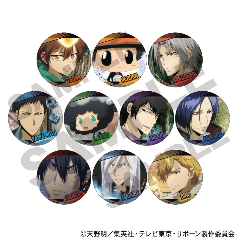 【クラックス】家庭教師ヒットマンREBORN！ トレーディング缶バッジvol.3 1BOX入数：10