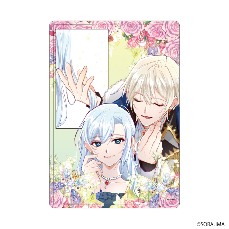 【A3】キャラクリアケース「傷だらけ聖女より報復をこめて」01/ルーア&スウェン（公式イラスト）
