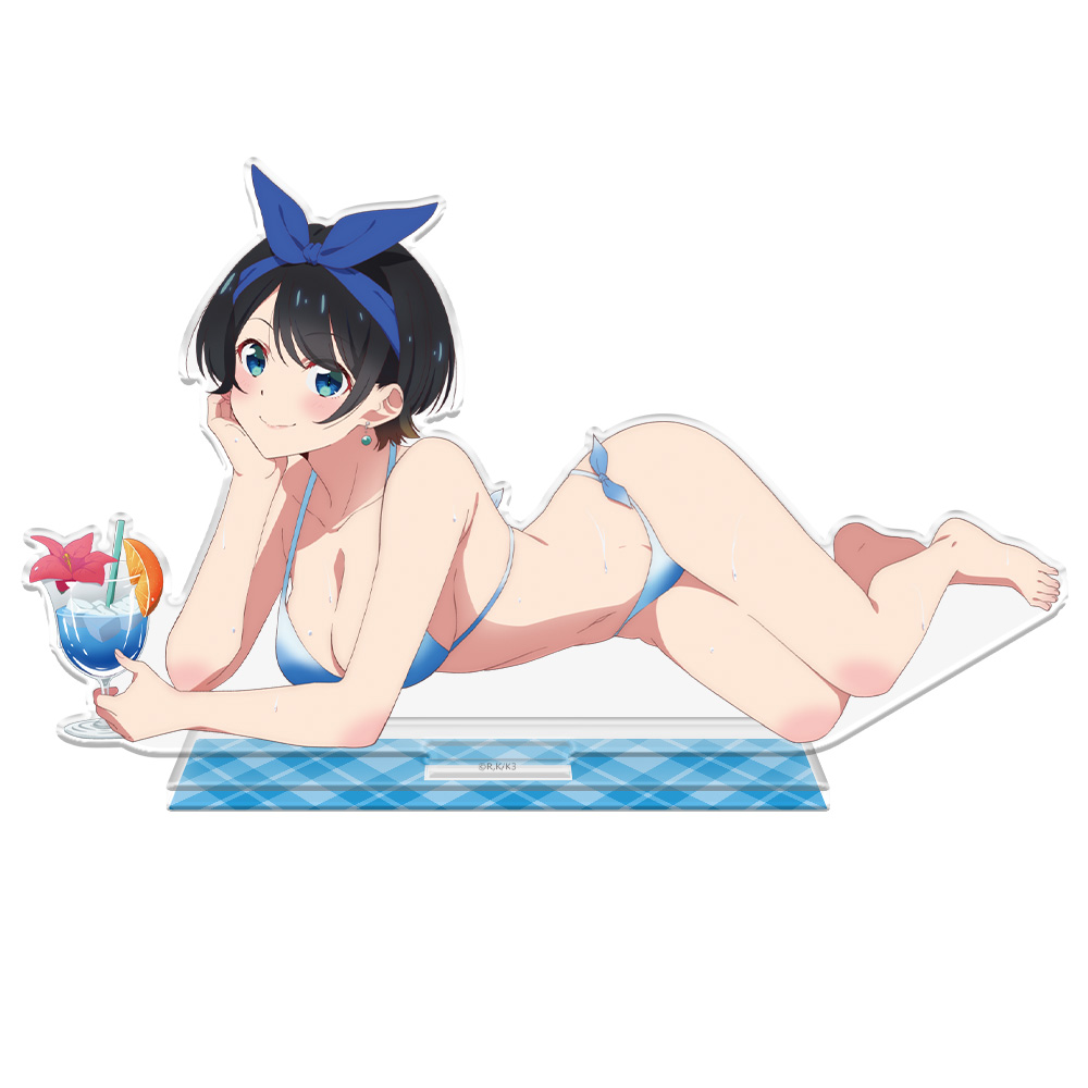 【アズメーカー】彼女、お借りします アクリルキャラスタンド 更科瑠夏 水着ver.