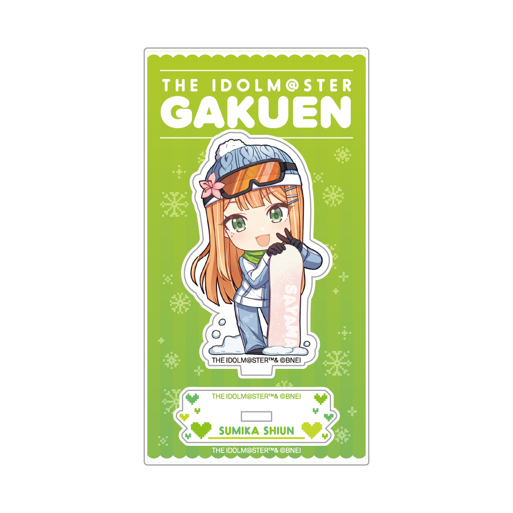 【クリーク・アンド・リバー】学園アイドルマスター ミニキャラアクリルスタンド_紫雲清夏