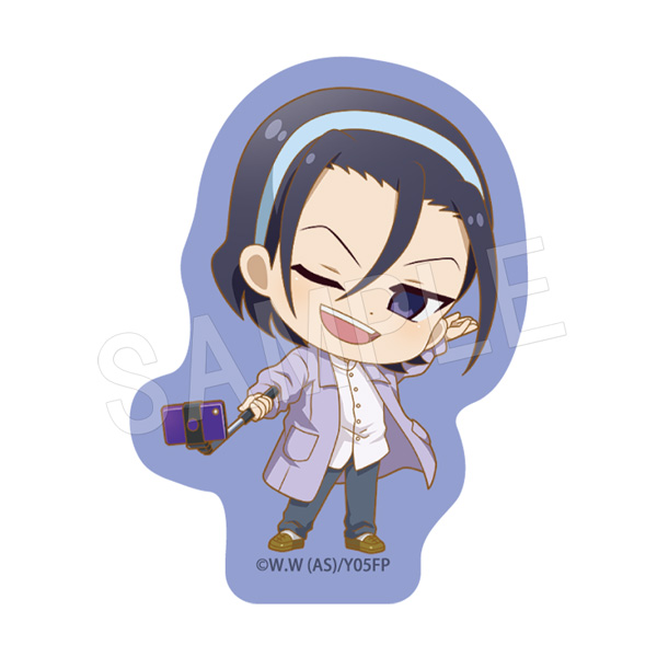【中外鉱業】弱虫ペダル LIMIT BREAK ダイカットステッカー ミニキャラ Portrait Ver. 東堂尽八