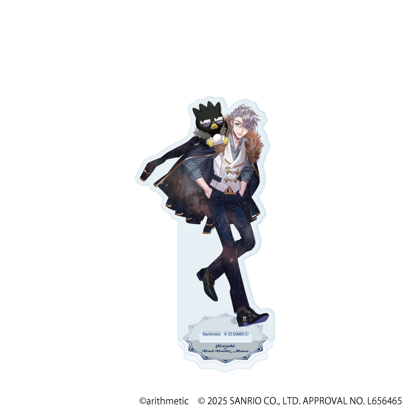 【A3】アクリルスタンド「Starry☆Sky×サンリオキャラクターズ」10/不知火一樹×バッドばつ丸（コラボイラスト）