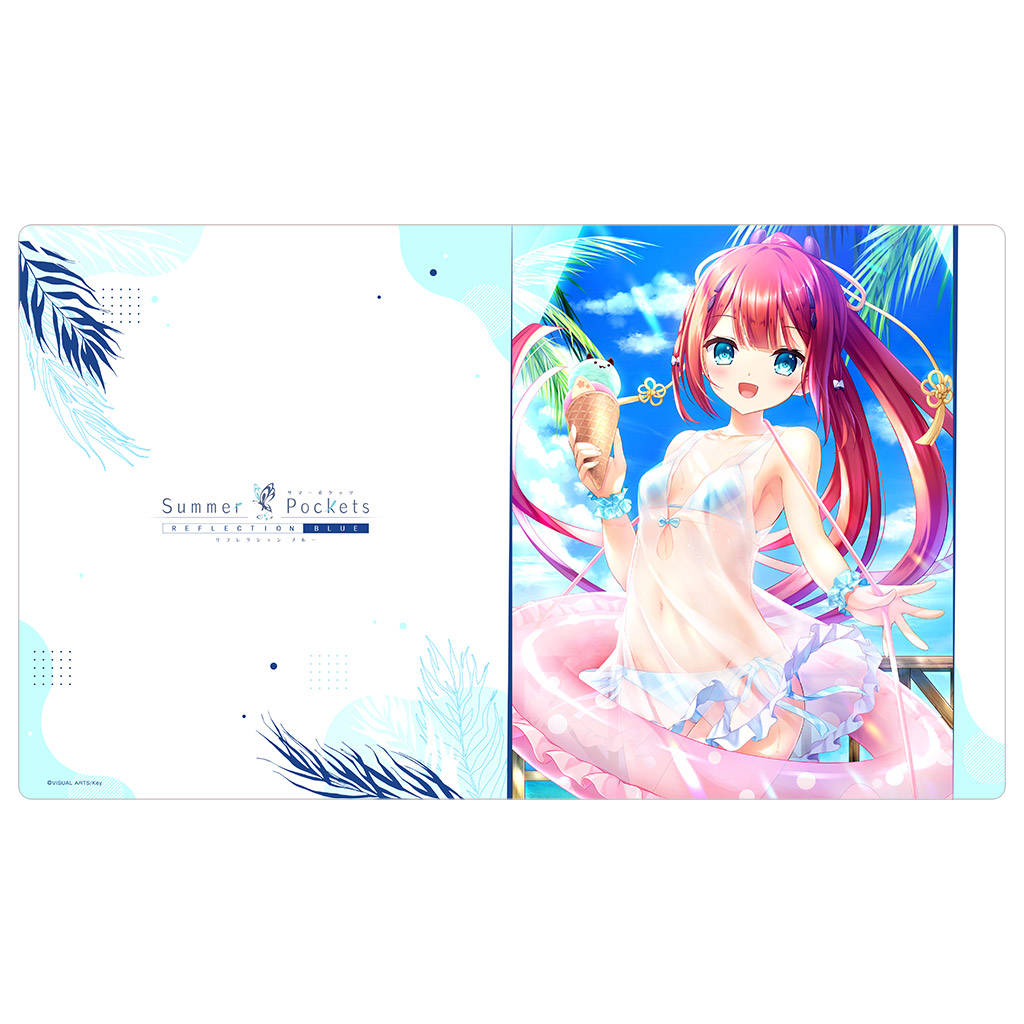 【カーテン魂】Summer Pockets REFLECTION BLUE ラバーマット（神山識/海）