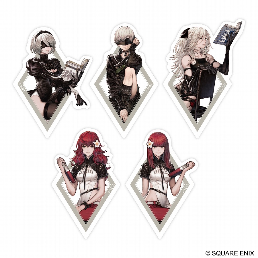 【スクウェア・エニックス】NieR：Automata ステッカーセット 書物