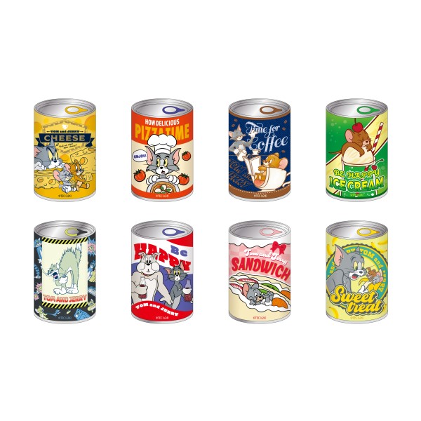 【エンスカイ】トムとジェリー mitamemo缶バッジ 1BOX入数：8