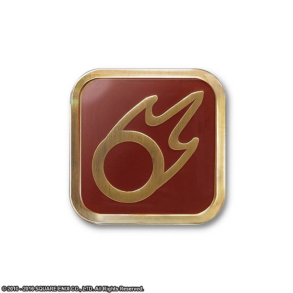 【スクウェア・エニックス】ファイナルファンタジーXIV ジョブピンバッチ ＜黒魔道士＞