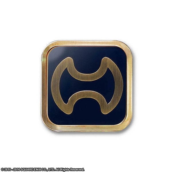 【スクウェア・エニックス】ファイナルファンタジーXIV ジョブピンバッチ ＜戦士＞