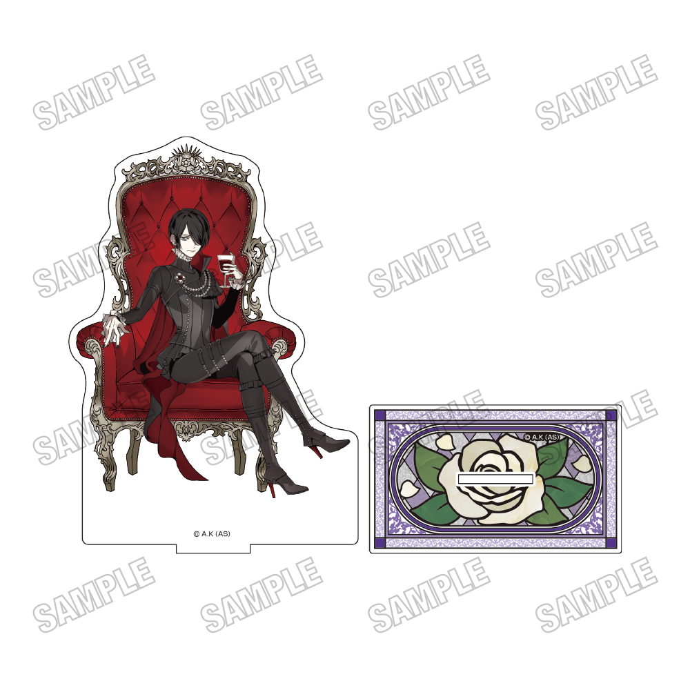 【メディコス・エンタテインメント】「薔薇王の葬列」描き下ろしBIGアクリルスタンド【玉座ver.】（1）リチャード