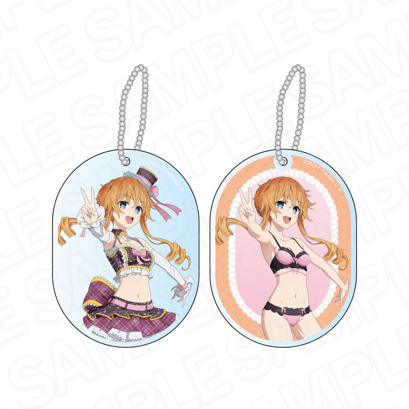 【コンテンツシード】デート・ア・ライブV チェンジングキーホルダー 八舞耶倶矢 12周年アイドル ver.