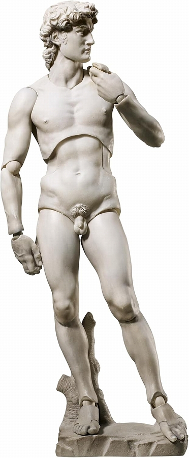 【フリーイング】テーブル美術館 figma「ダビデ像」