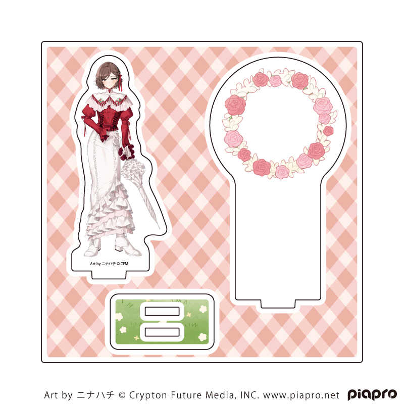 【A3】アクリルスタンドプレート「ピアプロキャラクターズ」23/MEIKO ピクニックver.（描き起こしイラスト）