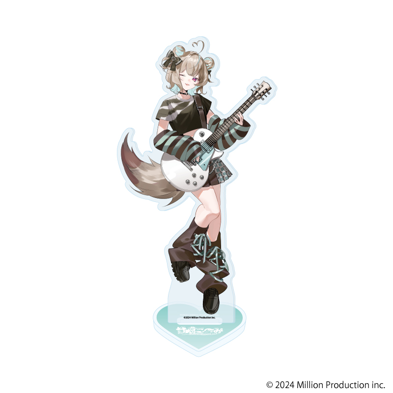 【A3】アクリルスタンド「Million Production」01/甘狼このみ ロックver.（描き起こしイラスト）