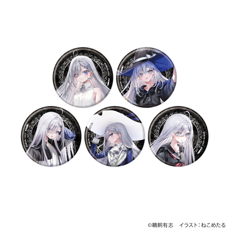 【A3】缶バッジ「死亡遊戯で飯を食う。」01/ブラインド（全5種）（公式イラスト） 1BOX入数：5