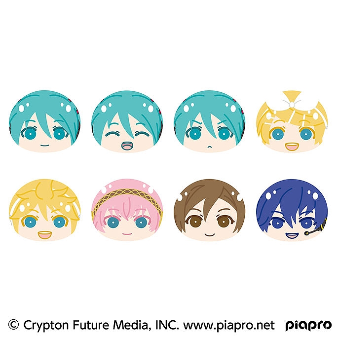 【エンスカイ】初音ミク おまんじゅうにぎにぎマスコット 1BOX入数：8