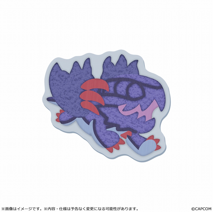【カプコン】モンスターハンター モンでふぉ サガラ刺繍ステッカー ゴア・マガラ