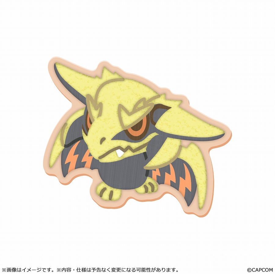 【カプコン】モンスターハンター モンでふぉ サガラ刺繍ステッカー レ・ダウ