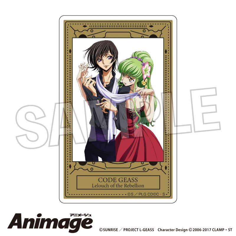 【PROOF】コードギアス 反逆のルルーシュ Animageアクリルカード I【再販】