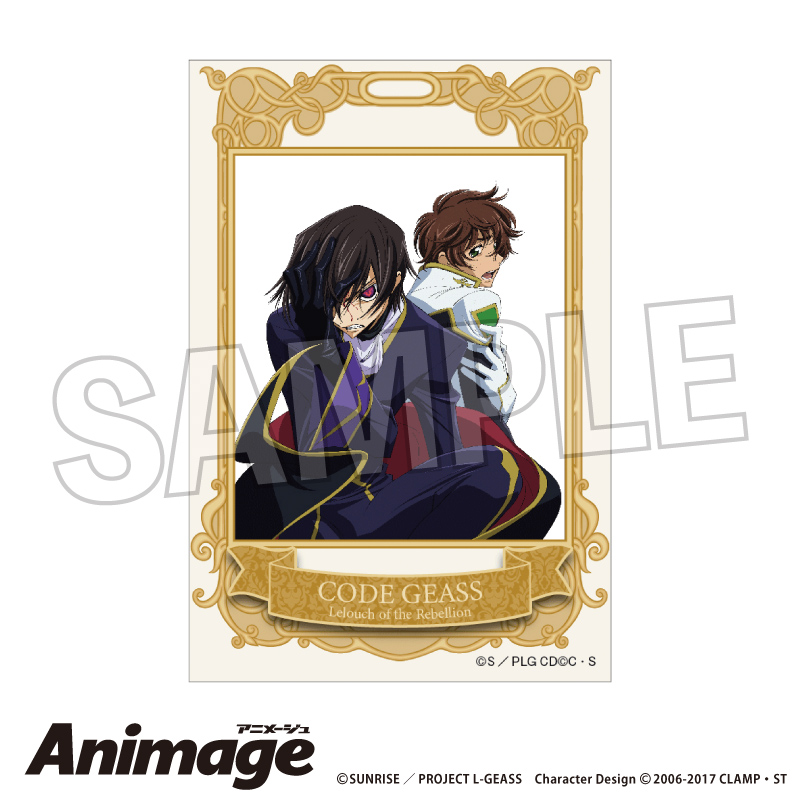 【PROOF】コードギアス 反逆のルルーシュ Animageスタパネ B【再販】