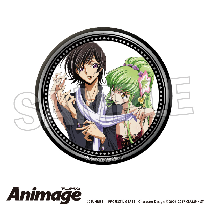 【PROOF】コードギアス 反逆のルルーシュ Animageギラギラ缶バッジ I【再販】