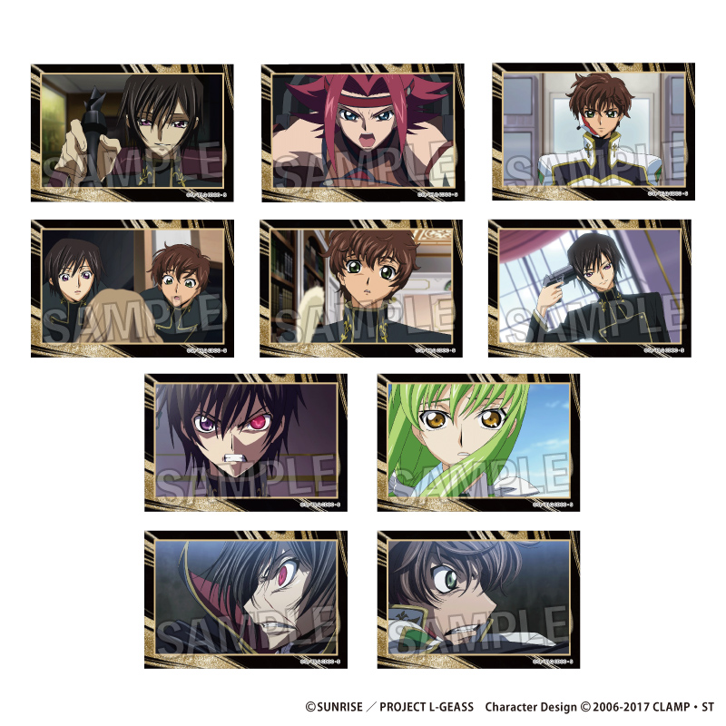 【PROOF】コードギアス 反逆のルルーシュ トレーディング スタパネ BOX1【再販】