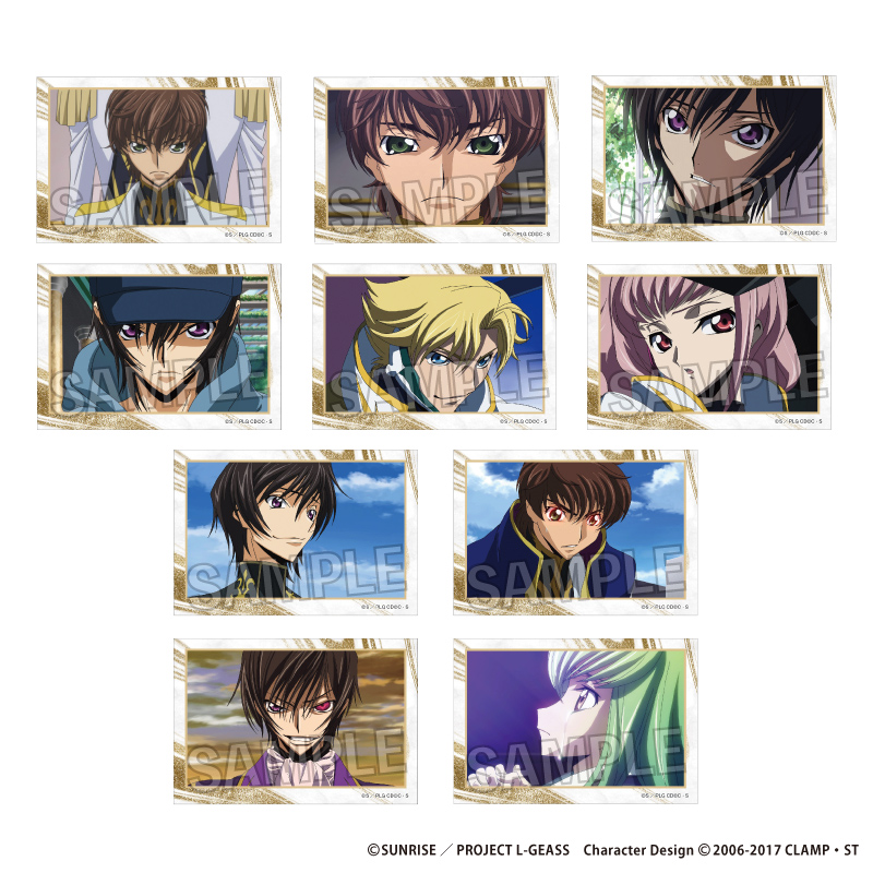 【PROOF】コードギアス 反逆のルルーシュ トレーディング スタパネ BOX2【再販】