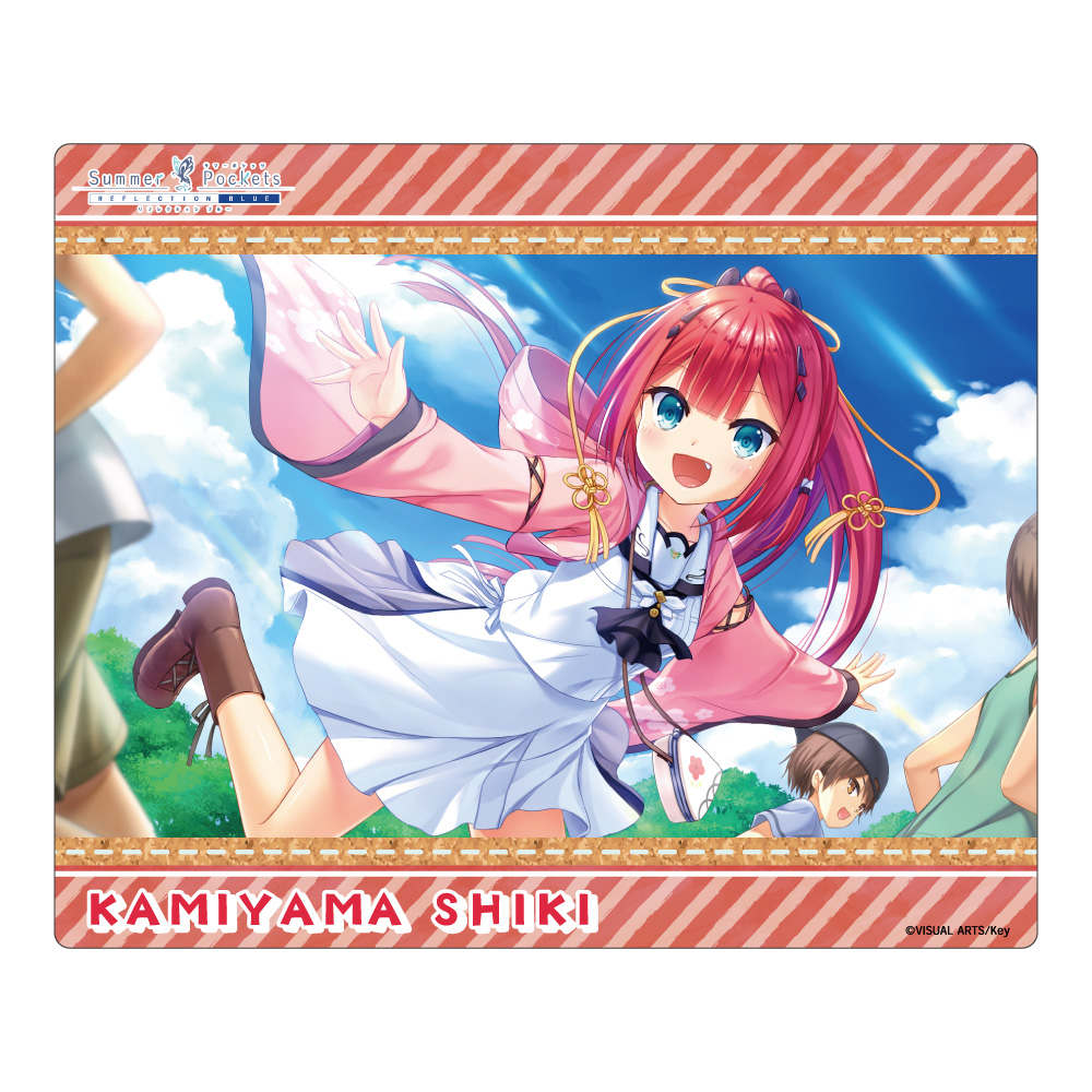 【みどびよ！】Summer Pockets REFLECTION BLUE マウスパッド 神山識
