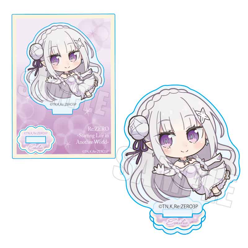 【ベルハウス】ぷかっしゅミニスタンド 3rd season ver. Re:ゼロから始める異世界生活/エミリア(花嫁衣裳)