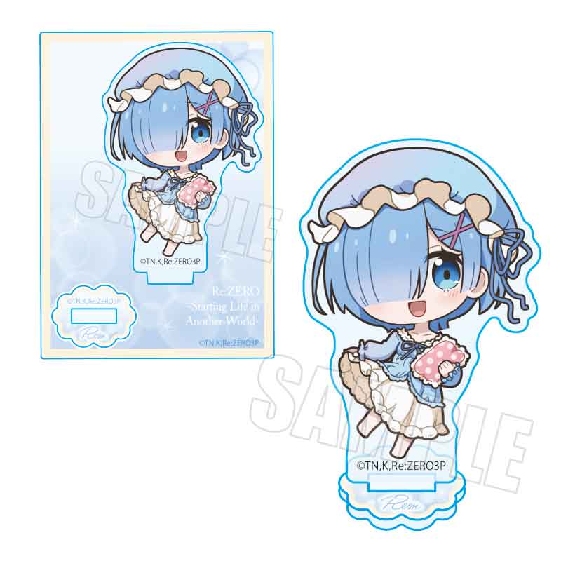 【ベルハウス】ぷかっしゅミニスタンド 3rd season ver. Re:ゼロから始める異世界生活/レム(パジャマ)