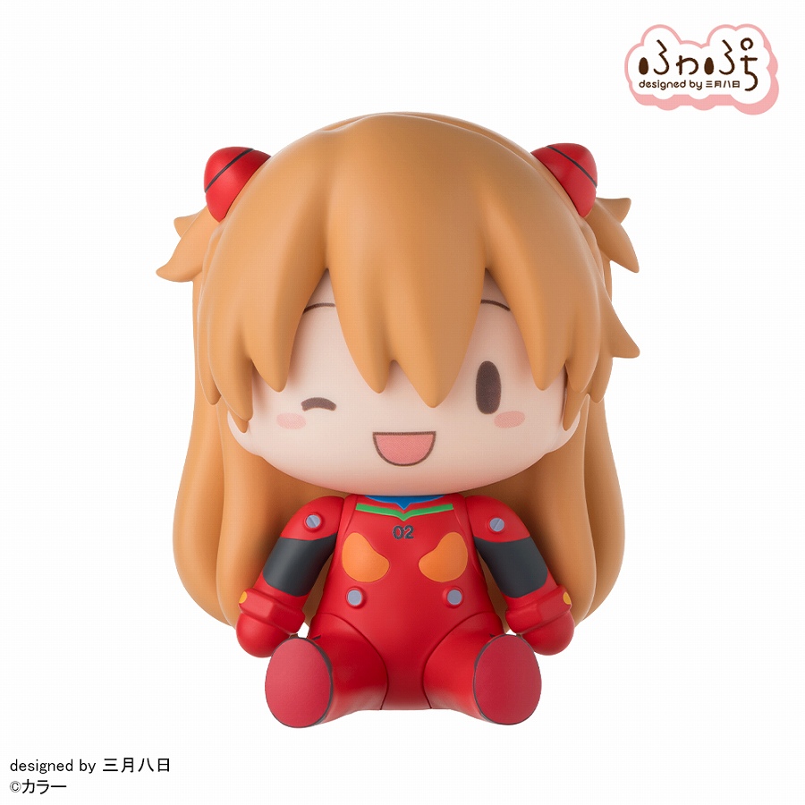 【セガ フェイブ】ヱヴァンゲリヲン新劇場版 ふわぷち デフォルメフィギュア アスカ プラグスーツ