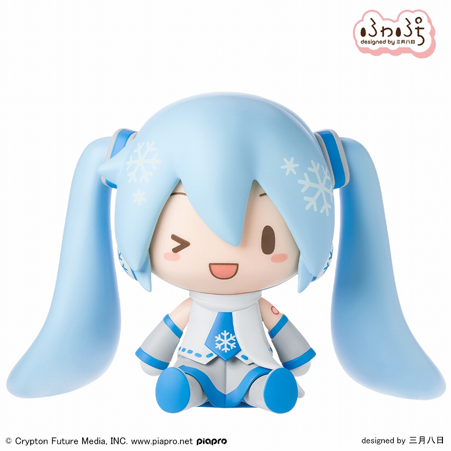 【セガ フェイブ】初音ミクシリーズ ふわぷち デフォルメフィギュア 雪ミク